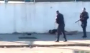 Video de policías ejecutando a dos hombres rendidos conmociona  Brasil