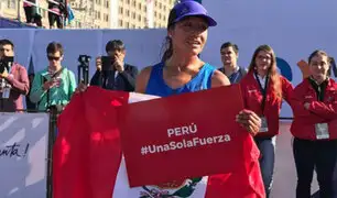 Inés Melchor ganó Maratón 42k de Santiago de Chile