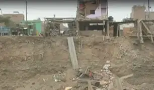 SMP: cerca de 10 casas fueron demolidas por riesgo de colapso