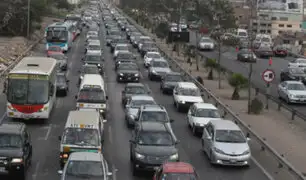 Gran congestión vehicular paraliza principales avenidas de Lima Sur