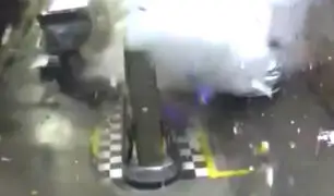 Brasil: mujer muere tras explosión de auto en gasolinera