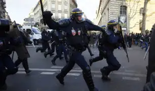 Se registran enfrentamientos por manifestación contra Marine Le Pen en París