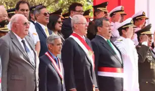 PPK junto a Keiko Fujimori preside ceremonia por operación Chavín de Huántar