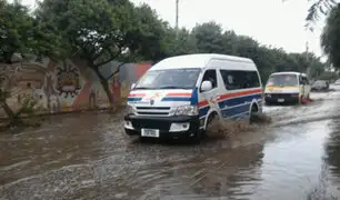 Lluvias provocan aniegos en varias zonas de Trujillo