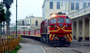 Ferrocarril Central Andino partirá nuevamente el 25 de mayo