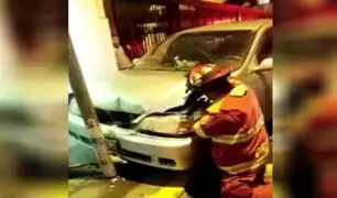Santa Beatriz: auto se incendia tras ser abastecido de gas