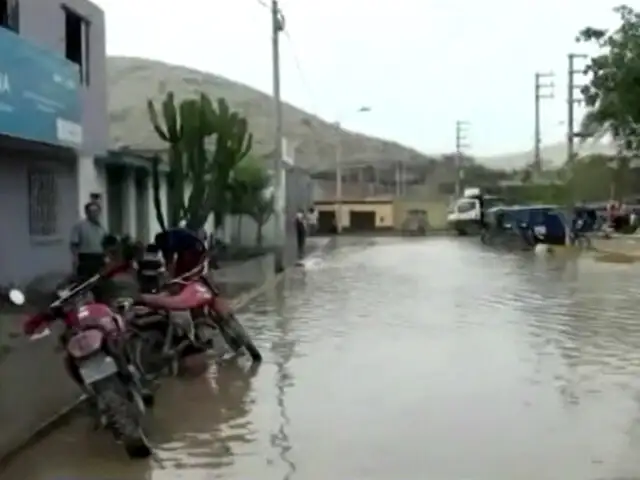 Chimbote: más de 100 viviendas inundadas por desborde de río Loco
