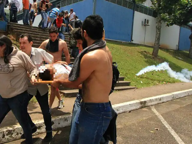 Venezuela: protestas estudiantiles contra Nicolás Maduro dejan 21 heridos