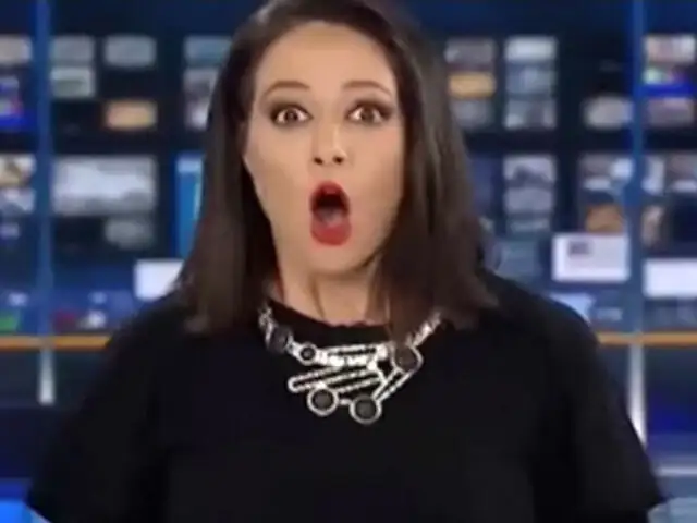 YouTube: La presentadora de noticias que acabó más que sorprendida en vivo [VIDEO]