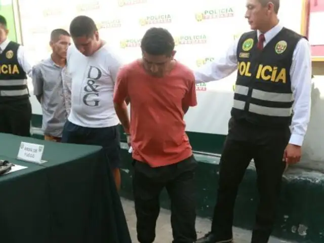 Huacho: Policía capturó a 4 marcas antes de cometer asalto