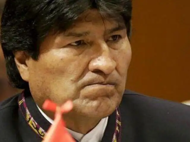 Evo Morales respalda régimen venezolano