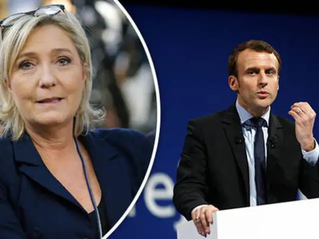 Elecciones en Francia: Marine Le Pen y Emmanuel Macron pasan a segunda vuelta