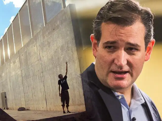 Ted Cruz propone financiar el muro de Trump con dinero del “Chapo” Guzmán