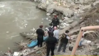 Chosica: hallan cadáver de estudiante de cocina que desapareció en río Rímac
