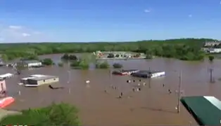 Estados Unidos: graves inundaciones por intensas lluvias en Missouri