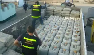 Ayacucho: policía incautó casi 300 sacos de insumos químicos
