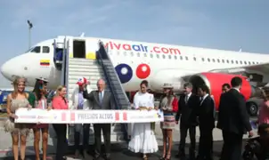 Presidente Kuczynski inauguró operaciones de aerolínea low cost Viva Air Perú