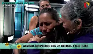 Doña Arminda recibió el mejor regalo por el Día de la Madre al encontrar a su hija