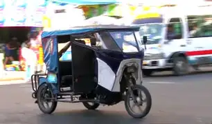 Mototaxistas circulan sin control por calles de Lima