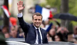 Emmanuel Macron asume la presidencia de Francia
