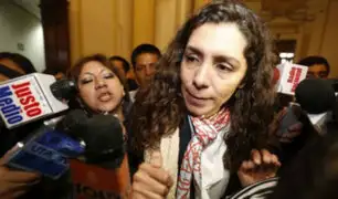 Rocío Calderón Vinatea acudió a la Comisión Lava Jato