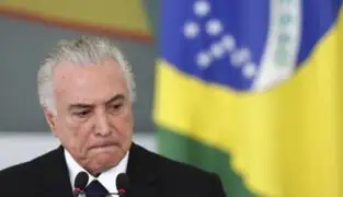 Michel Temer: “No renunciaré a la presidencia de Brasil”