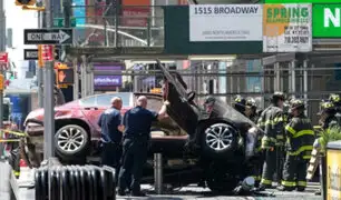 Terror en Times Square: Un muerto y más de 20 heridos en atropello en Nueva York