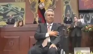 Lenín Moreno fue presentado oficialmente como presidente de Ecuador