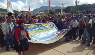 Cusco: Frente de Defensa de Chinchero anuncia huelga indefinida