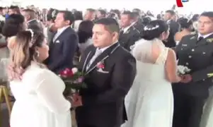 La Molina: 58 policías dieron el ‘sí’ en matrimonio civil comunitario