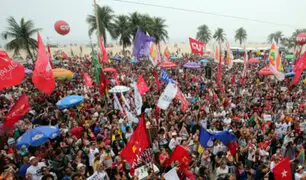 Brasil: miles de manifestantes exigen renuncia de presidente Michel Temer