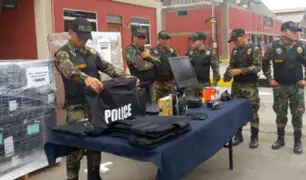 Marina de Guerra del Perú recibe equipos antidrogas valorizados en 691 mil dólares