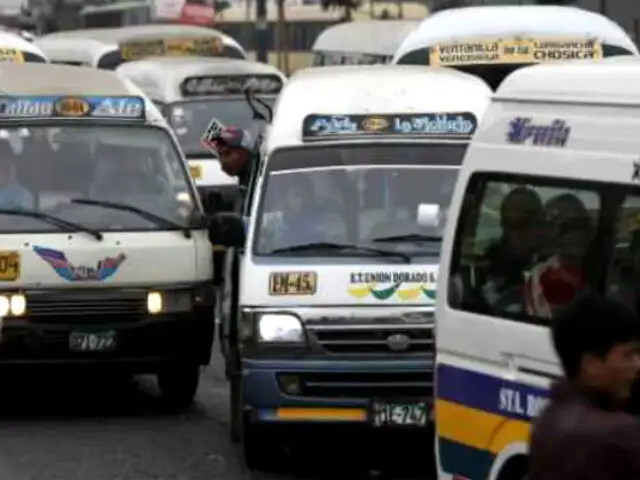 ATU retirará colectivos y motos que hacen taxi de corredores viales