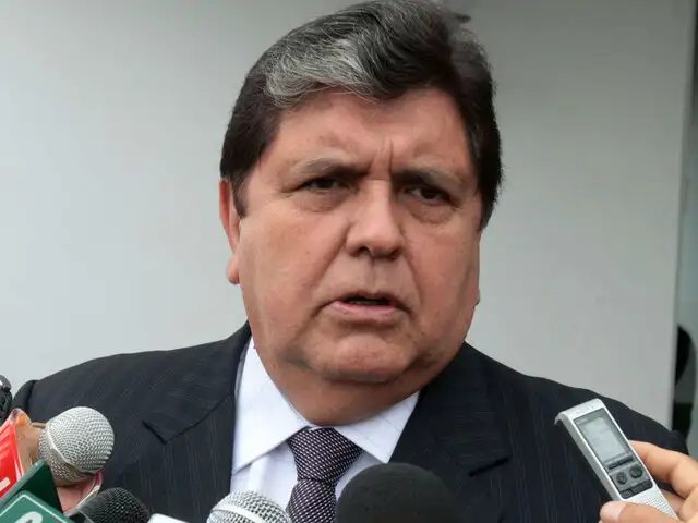 Alan García se pronunció tras declaraciones de Joao Santana