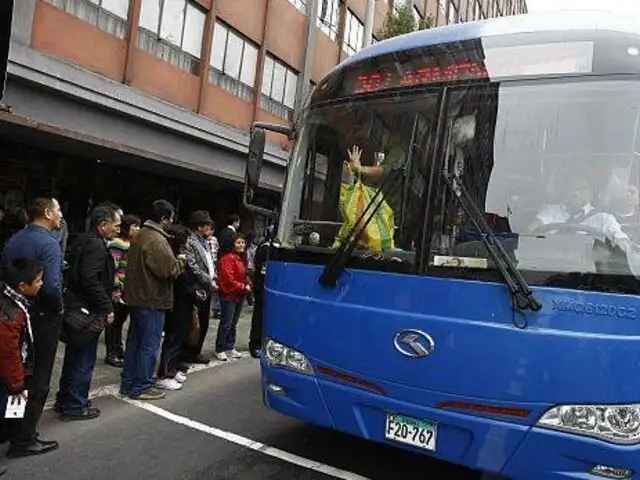 Corredor Azul: buses desviarán recorrido por evento deportivo este sábado y domingo