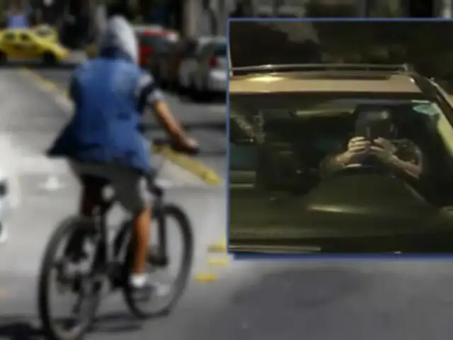 San Isidro: denuncian caso de conductora que no habría respetado a ciclistas