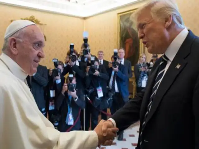Ciudad del Vaticano: Papa Francisco recibe a Donald Trump