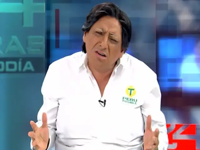 Carlos Álvarez: “Alejandro Choledo” regresó al Perú
