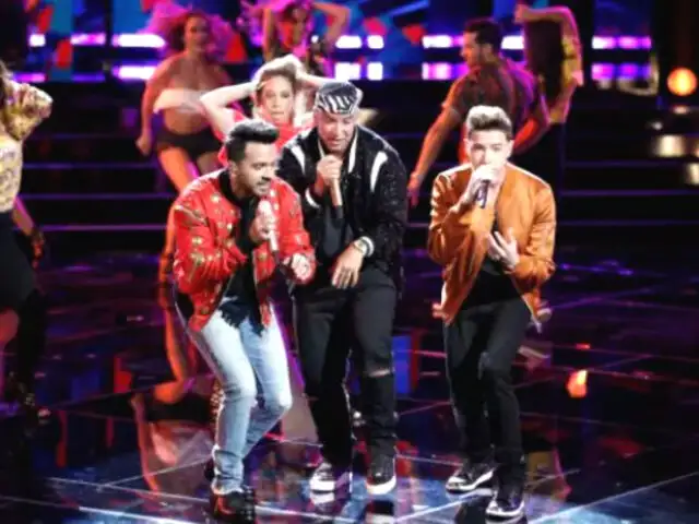 Luis Fonsi y Daddy Yankee causan furor en la final de ‘The Voice’