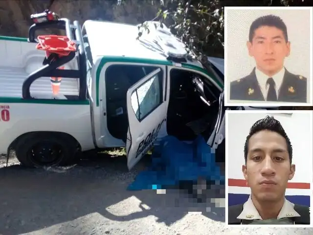 Narcoterroristas asesinan a dos policías durante emboscada en Ayacucho