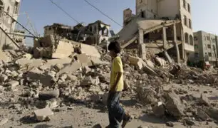 Yemén: ONU anuncia posibles enfermedades infecciosas a consecuencia de guerra civil