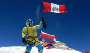 Víctor Rímac regresó al Perú tras conquistar el monte Everest