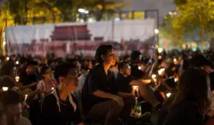 Hong Kong: se realiza vigilia para conmemorar represión de Tiananmen