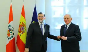 España: presidente Kuczynski y Mariano Rajoy destacan alto nivel de relaciones bilaterales
