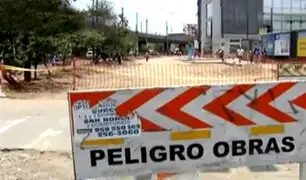 Avenida Tomás Marsano: vía auxiliar permanece cerrada desde hace dos años