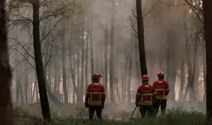 Incendio forestal en Portugal continúa fuera de control