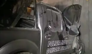 Barranca: choque de patrullero deja un policía muerto y cuatro heridos