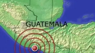Fuerte sismo de 6.8 grados se registró en costas de Guatemala