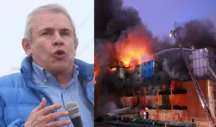 Alcalde Castañeda: Se encontrarán a responsables del incendio en Las Malvinas