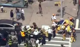 Manhattan: tren se descarrila y deja al menos 34 heridos